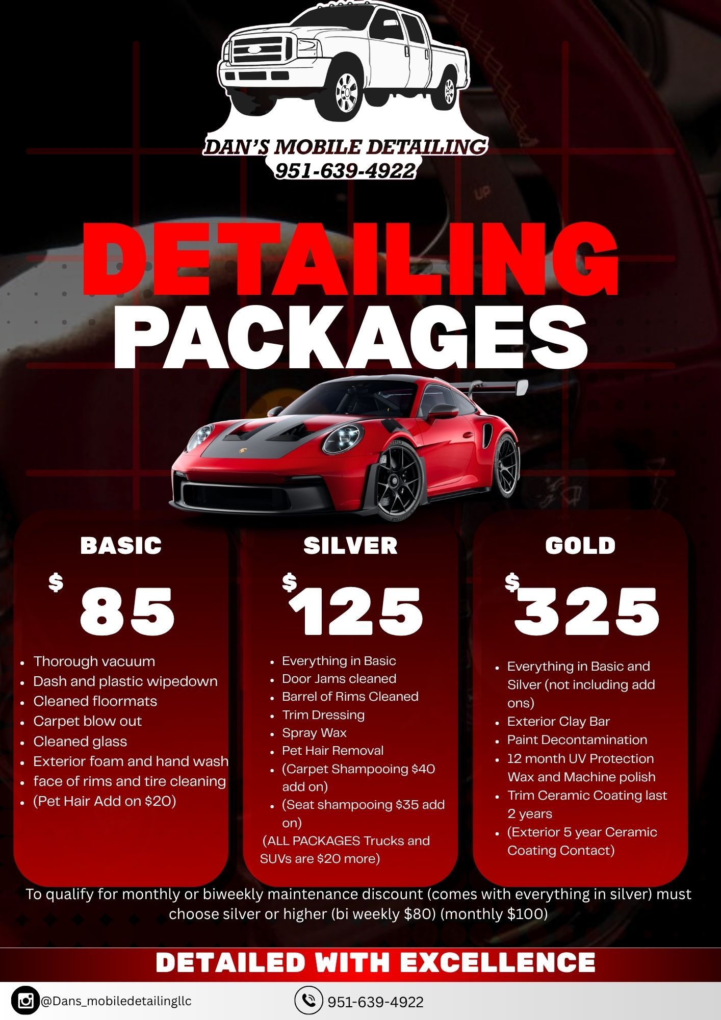 Pricing Chart